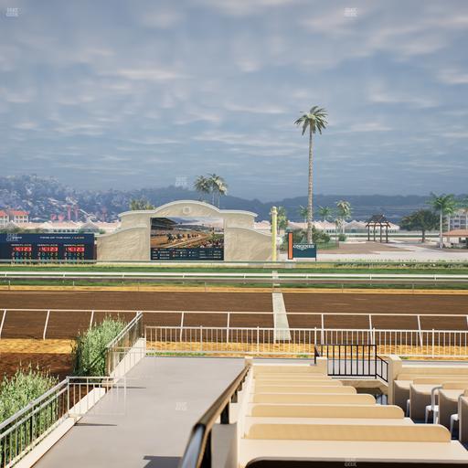 Del Mar Thoroughbred Club - Section Clubhouse Box 18 A Lvl 2 Seat View