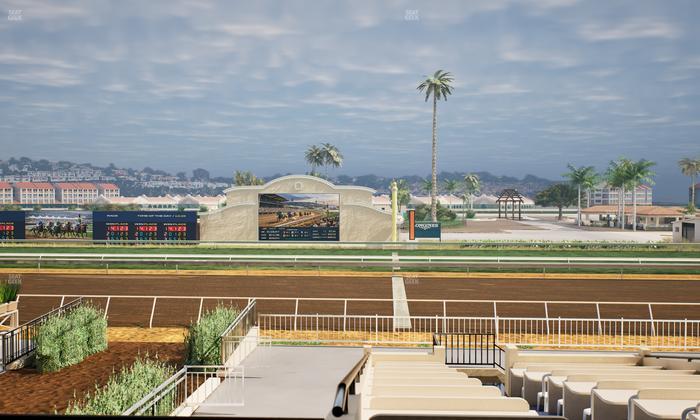 Del Mar Thoroughbred Club - Section Clubhouse Box 18 B Lvl 2 Seat View