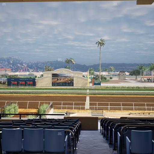 Del Mar Thoroughbred Club - Section Clubhouse Box 18 E Lvl 3 Seat View