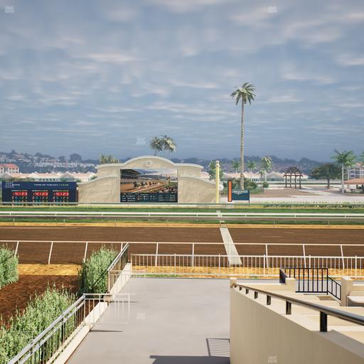 Del Mar Thoroughbred Club - Section Clubhouse Box 19 A Lvl 2 Seat View