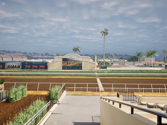 Del Mar Thoroughbred Club - Section Clubhouse Box 19 A Lvl 2 Seat View
