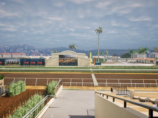 Del Mar Thoroughbred Club - Section Clubhouse Box 19 A Lvl 2 Seat View
