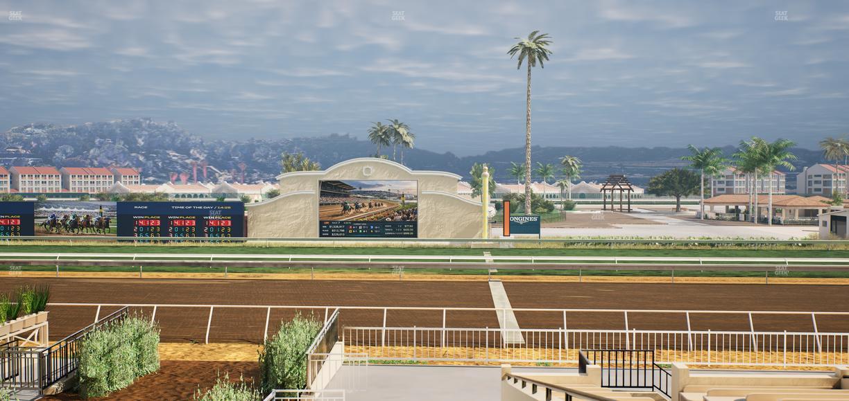 Del Mar Thoroughbred Club - Section Clubhouse Box 19 B Lvl 2 Seat View