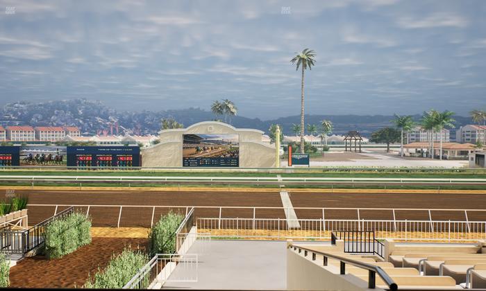 Del Mar Thoroughbred Club - Section Clubhouse Box 19 B Lvl 2 Seat View