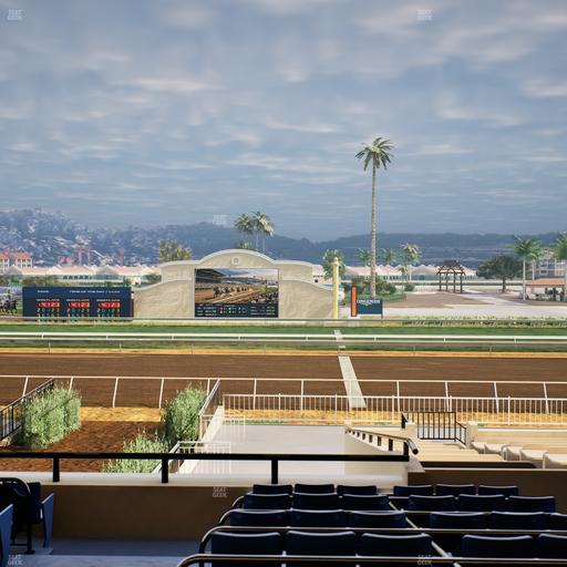 Del Mar Thoroughbred Club - Section Clubhouse Box 19 D Lvl 2 Seat View