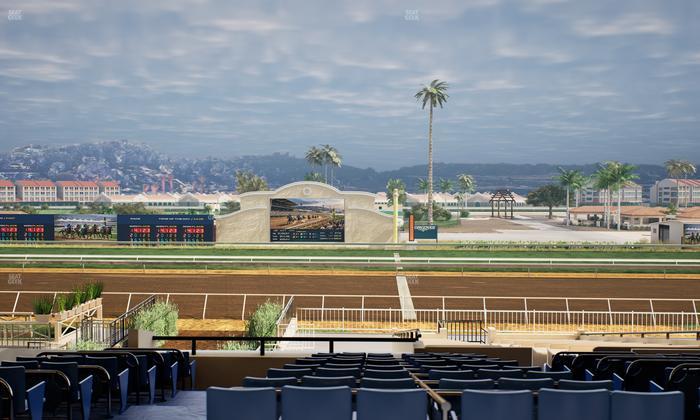 Del Mar Thoroughbred Club - Section Clubhouse Box 19 E Lvl 3 Seat View