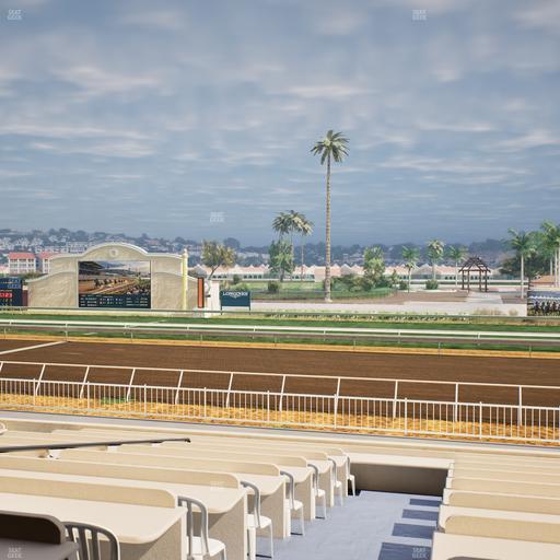 Del Mar Thoroughbred Club - Section Clubhouse Box 2 A Lvl 2 Seat View