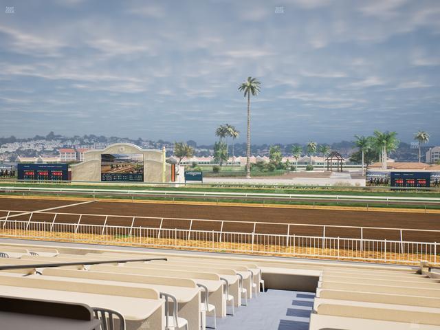 Del Mar Thoroughbred Club - Section Clubhouse Box 2 A Lvl 2 Seat View