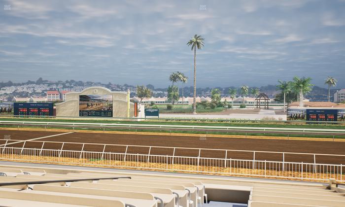 Del Mar Thoroughbred Club - Section Clubhouse Box 2 A Lvl 2 Seat View