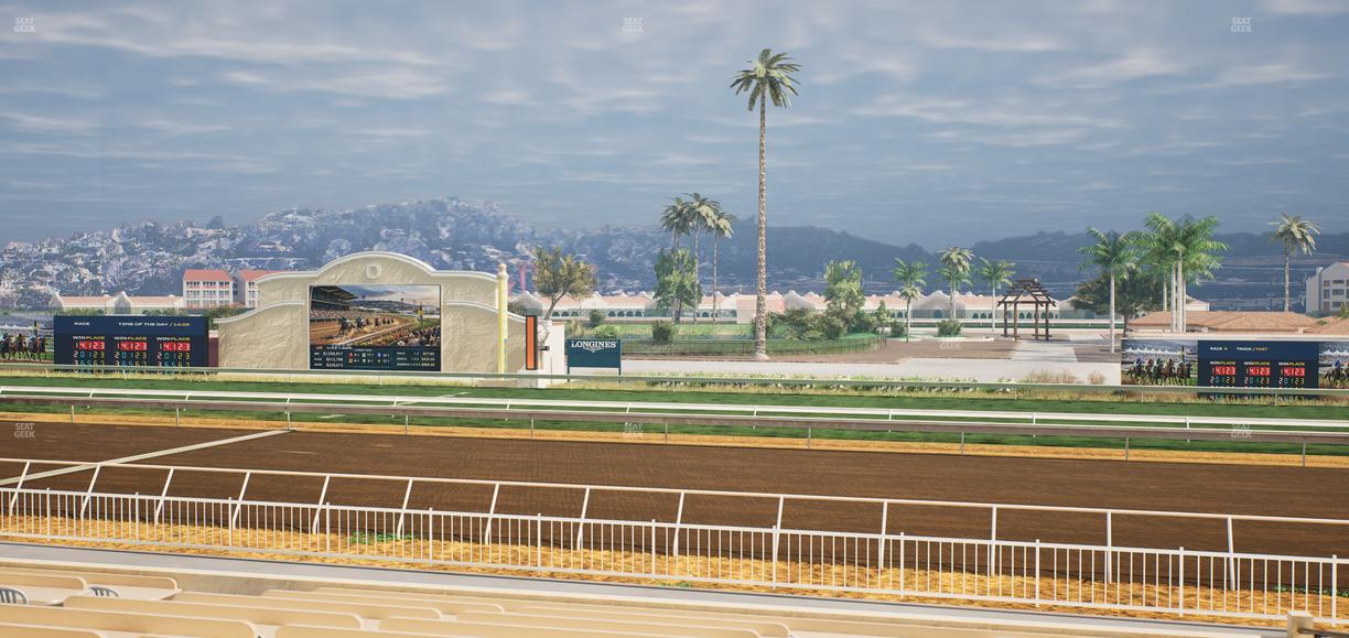 Del Mar Thoroughbred Club - Section Clubhouse Box 2 A Lvl 2 Seat View