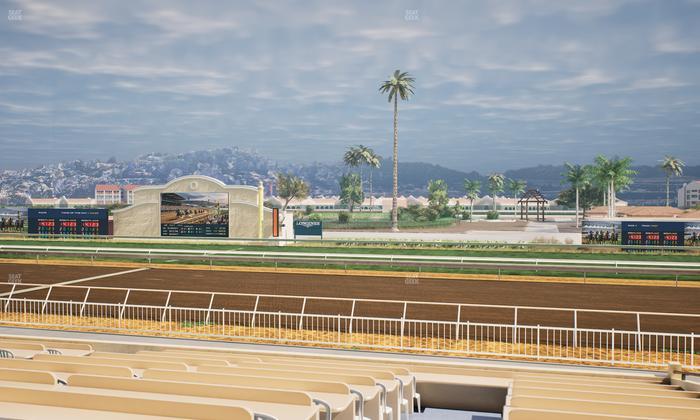 Del Mar Thoroughbred Club - Section Clubhouse Box 2 A Lvl 2 Seat View
