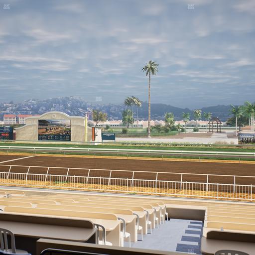 Del Mar Thoroughbred Club - Section Clubhouse Box 2 B Lvl 2 Seat View