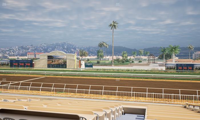 Del Mar Thoroughbred Club - Section Clubhouse Box 2 B Lvl 2 Seat View