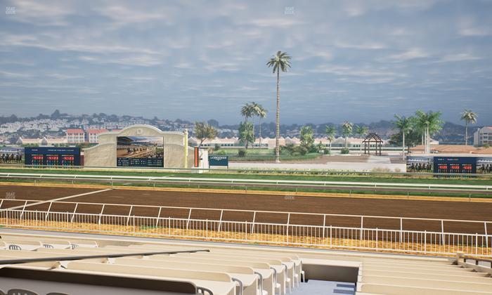 Del Mar Thoroughbred Club - Section Clubhouse Box 2 B Lvl 2 Seat View