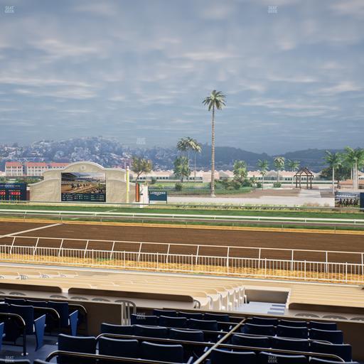 Del Mar Thoroughbred Club - Section Clubhouse Box 2 D Lvl 2 Seat View