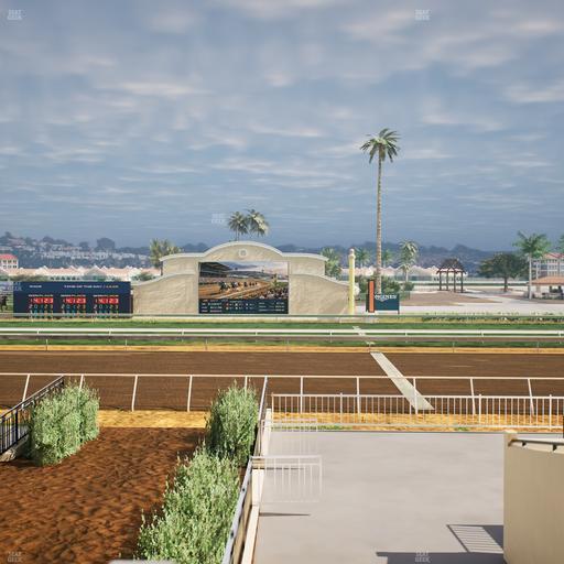 Del Mar Thoroughbred Club - Section Clubhouse Box 20 A Lvl 2 Seat View