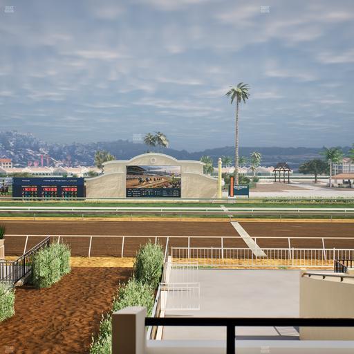 Del Mar Thoroughbred Club - Section Clubhouse Box 20 B Lvl 2 Seat View