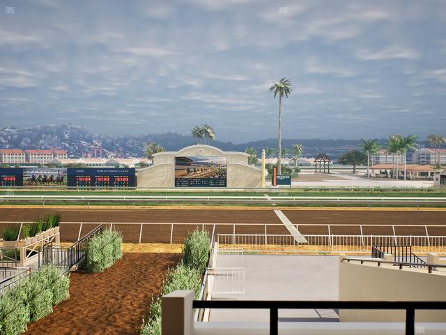 Del Mar Thoroughbred Club - Section Clubhouse Box 20 B Lvl 2 Seat View
