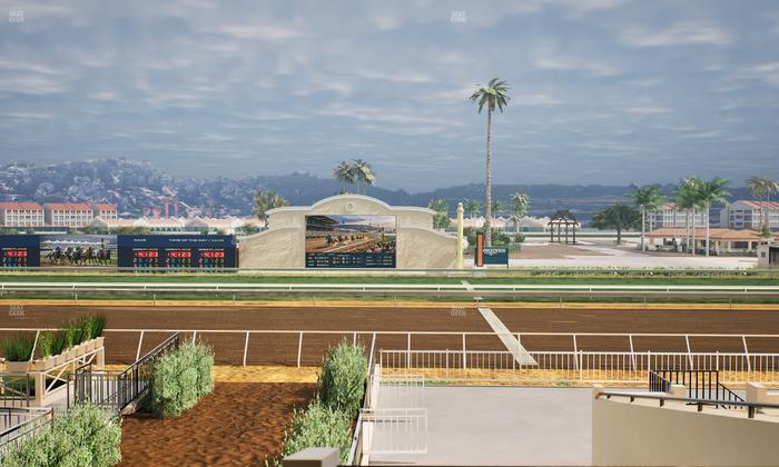 Del Mar Thoroughbred Club - Section Clubhouse Box 20 B Lvl 2 Seat View