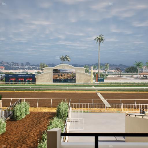 Del Mar Thoroughbred Club - Section Clubhouse Box 20 B Lvl 2 Seat View