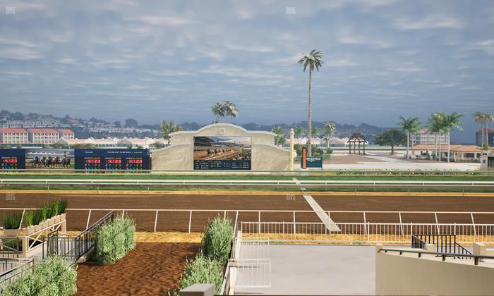 Del Mar Thoroughbred Club - Section Clubhouse Box 20 B Lvl 2 Seat View
