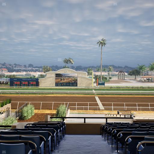 Del Mar Thoroughbred Club - Section Clubhouse Box 20 E Lvl 3 Seat View