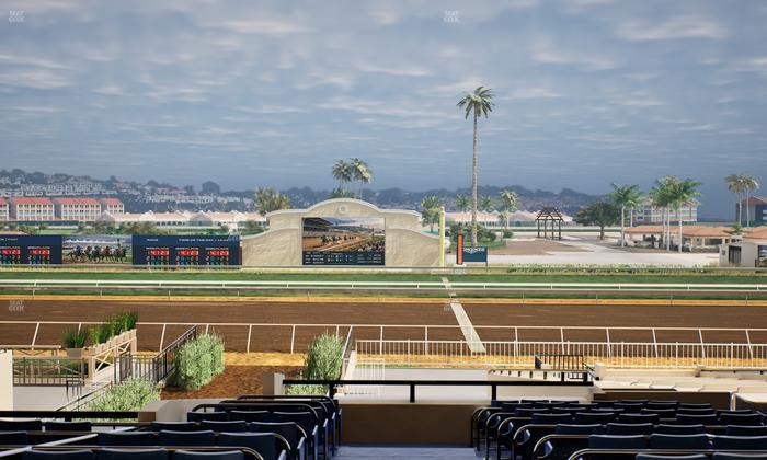 Del Mar Thoroughbred Club - Section Clubhouse Box 20 E Lvl 3 Seat View