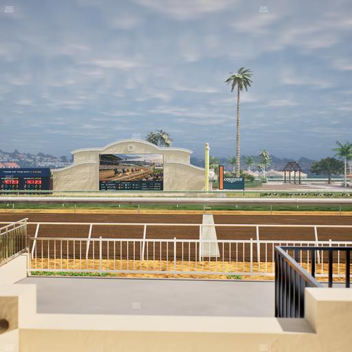 Del Mar Thoroughbred Club - Section Clubhouse Box 201 Lvl 1 Seat View