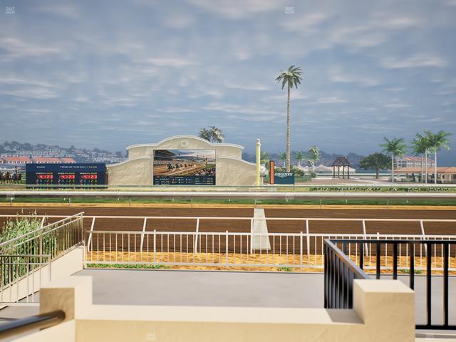 Del Mar Thoroughbred Club - Section Clubhouse Box 201 Lvl 1 Seat View