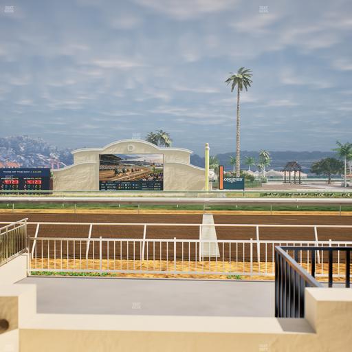 Del Mar Thoroughbred Club - Section Clubhouse Box 201 Lvl 1 Seat View