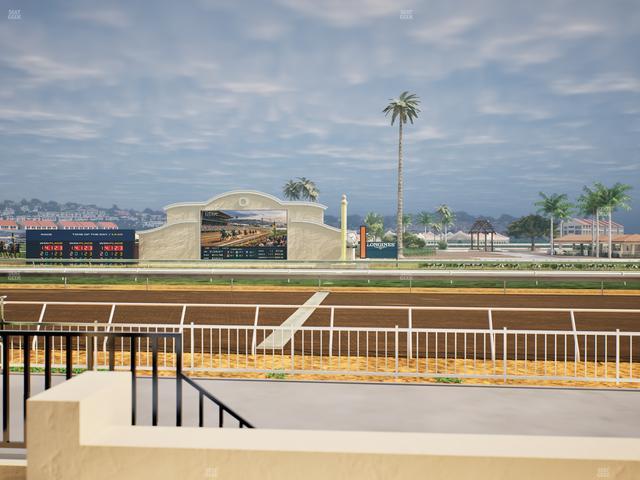 Del Mar Thoroughbred Club - Section Clubhouse Box 202 Lvl 1 Seat View