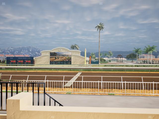 Del Mar Thoroughbred Club - Section Clubhouse Box 202 Lvl 1 Seat View