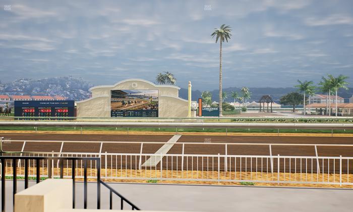 Del Mar Thoroughbred Club - Section Clubhouse Box 202 Lvl 1 Seat View