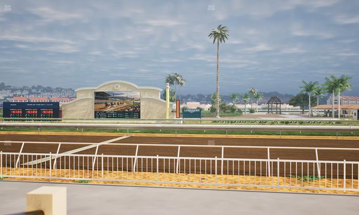 Del Mar Thoroughbred Club - Section Clubhouse Box 203 Lvl 1 Seat View