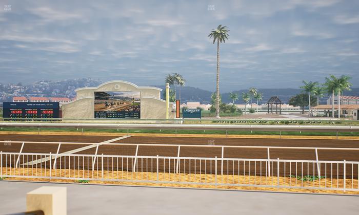 Del Mar Thoroughbred Club - Section Clubhouse Box 203 Lvl 1 Seat View