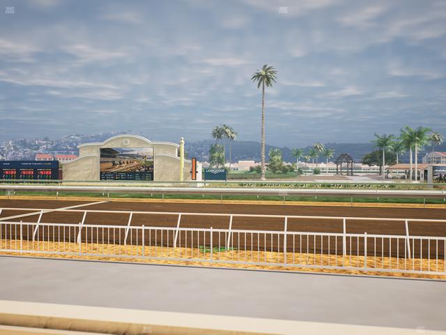 Del Mar Thoroughbred Club - Section Clubhouse Box 205 Lvl 1 Seat View