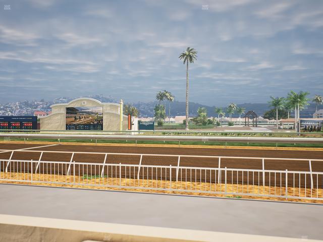 Del Mar Thoroughbred Club - Section Clubhouse Box 206 Lvl 1 Seat View