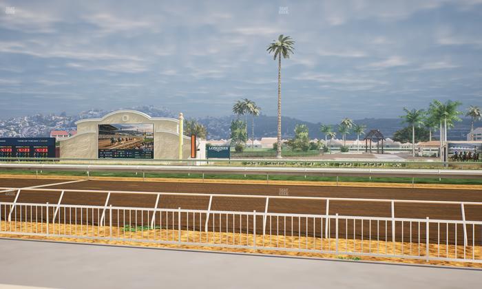 Del Mar Thoroughbred Club - Section Clubhouse Box 206 Lvl 1 Seat View