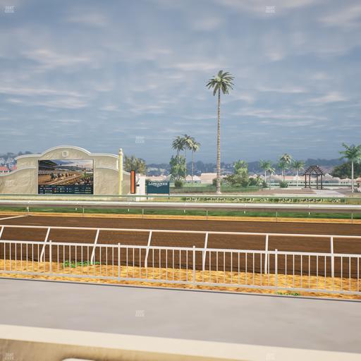 Del Mar Thoroughbred Club - Section Clubhouse Box 206 Lvl 1 Seat View