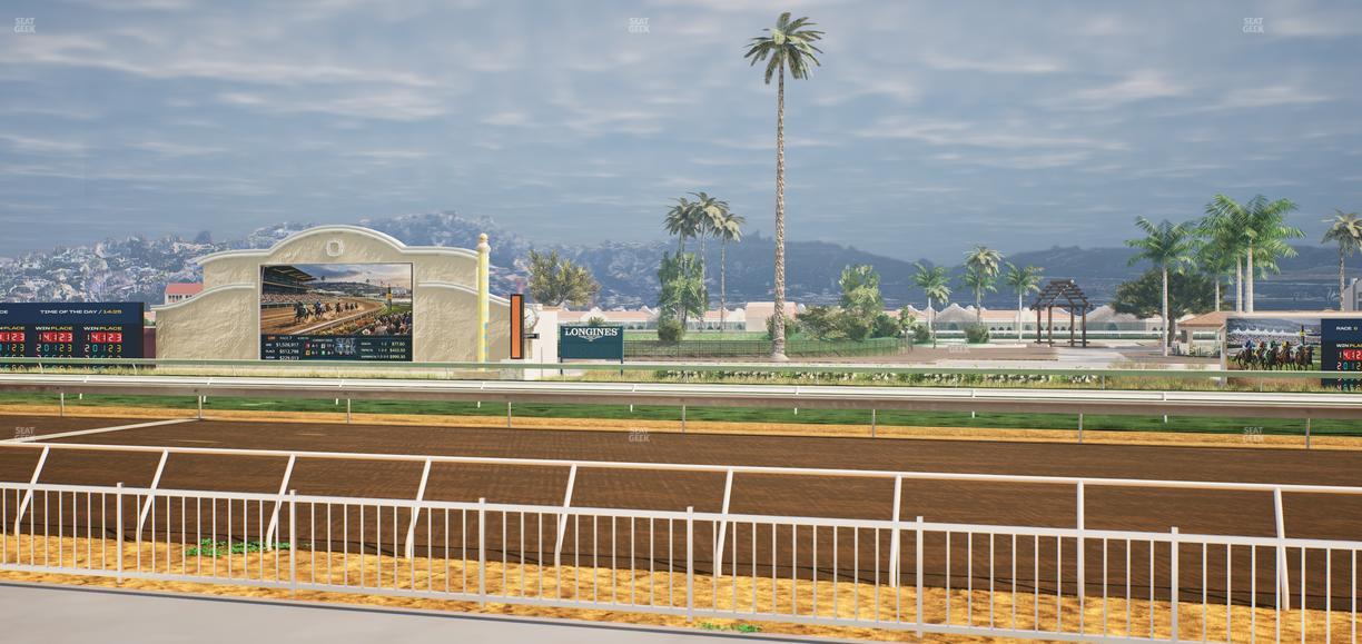 Del Mar Thoroughbred Club - Section Clubhouse Box 207 Lvl 1 Seat View
