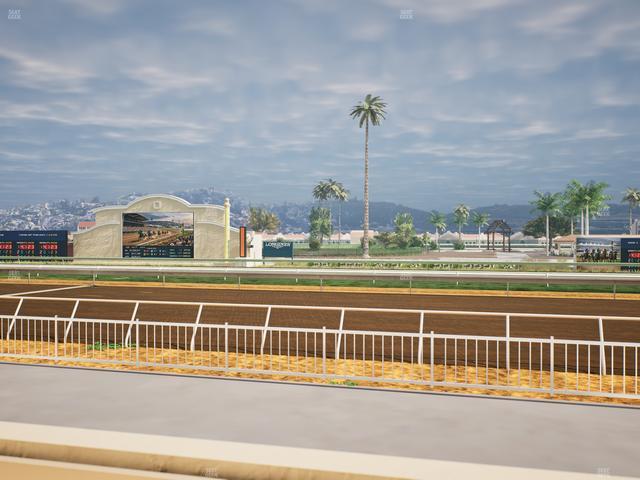 Del Mar Thoroughbred Club - Section Clubhouse Box 207 Lvl 1 Seat View