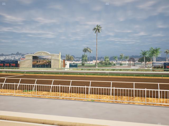 Del Mar Thoroughbred Club - Section Clubhouse Box 207 Lvl 1 Seat View