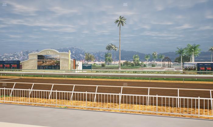 Del Mar Thoroughbred Club - Section Clubhouse Box 208 Lvl 1 Seat View