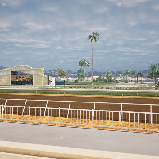 Del Mar Thoroughbred Club - Section Clubhouse Box 208 Lvl 1 Seat View