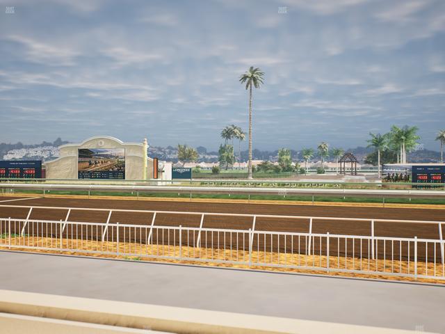 Del Mar Thoroughbred Club - Section Clubhouse Box 208 Lvl 1 Seat View