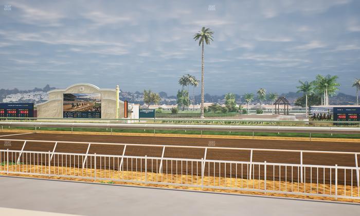 Del Mar Thoroughbred Club - Section Clubhouse Box 208 Lvl 1 Seat View