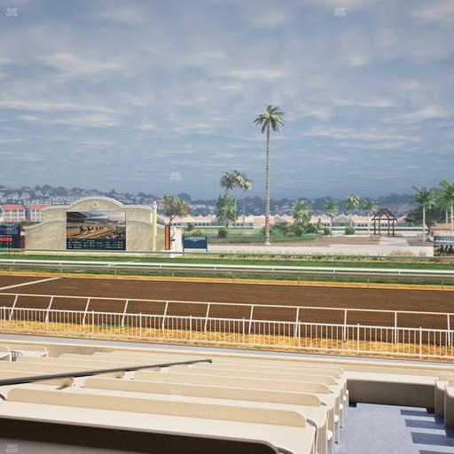 Del Mar Thoroughbred Club - Section Clubhouse Box 3 A Lvl 2 Seat View