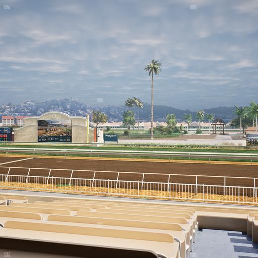 Del Mar Thoroughbred Club - Section Clubhouse Box 3 A Lvl 2 Seat View