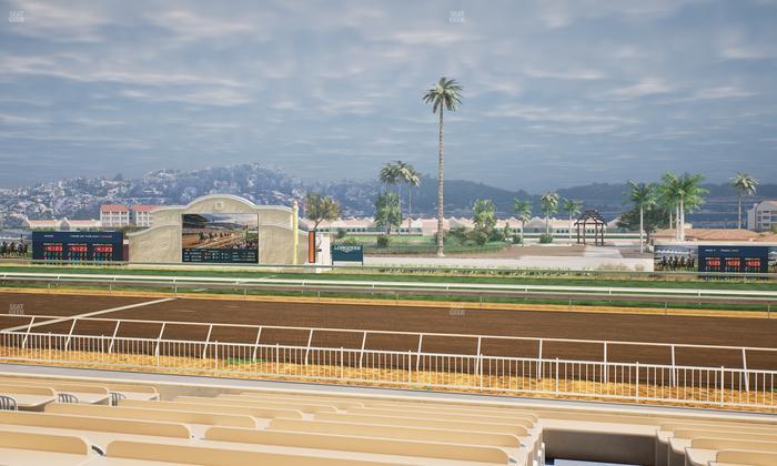 Del Mar Thoroughbred Club - Section Clubhouse Box 3 A Lvl 2 Seat View