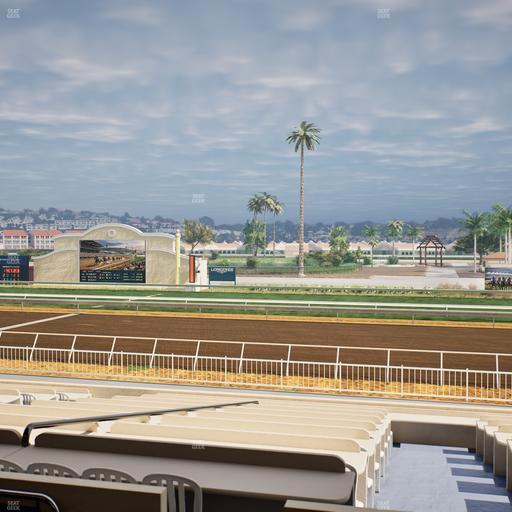 Del Mar Thoroughbred Club - Section Clubhouse Box 3 B Lvl 2 Seat View